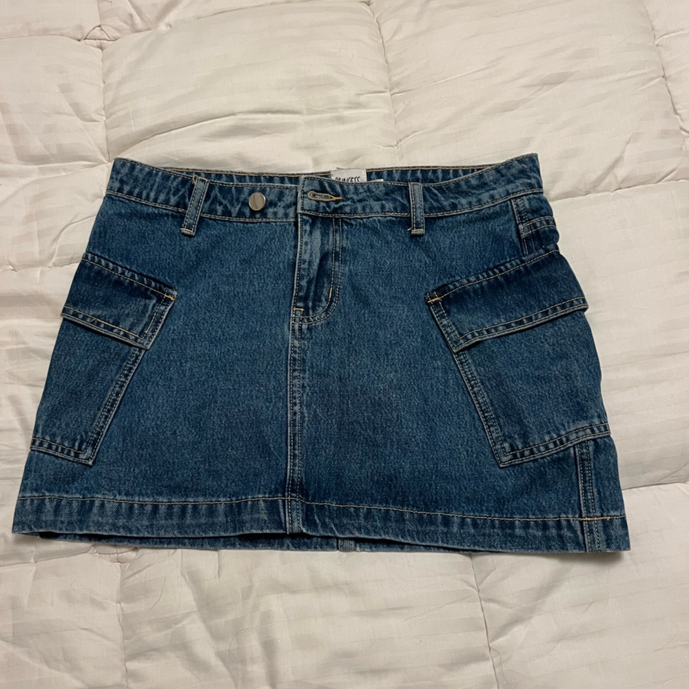 Jean Mini Skirt